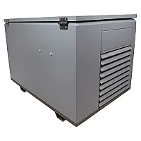 Бензиновый генератор FUBAG BS 5500 A ES в тихом зимнем кожухе 1200 RAL 7024
